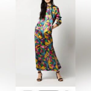 ANN MASHBURN • LEIGH SILK DRESS (mix19)